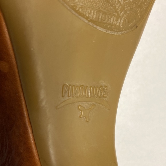 Pikolinos leather cut out mules size 38 - Picture 4 of 9